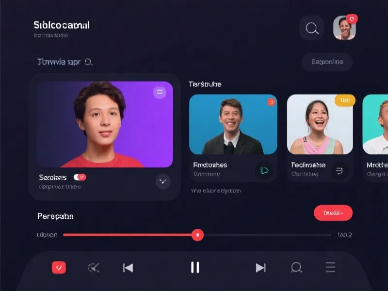 直播播放器界面